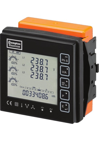 Integra INT-1221-S-010 Dijital Ölçüm Sistemi Enerji Analizörü 250V AC/50MA 6.2 mm