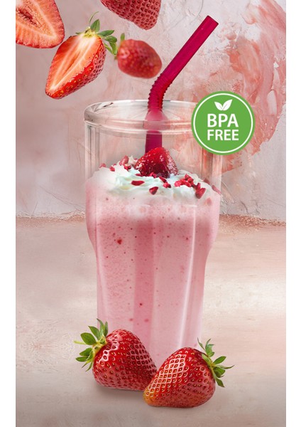 18 Parça Bardak Seti 6 Kişilik - Lüks 6'lı Kristal Bardak ve Renkli Pipet Seti (Cam Değildir) indirimleri