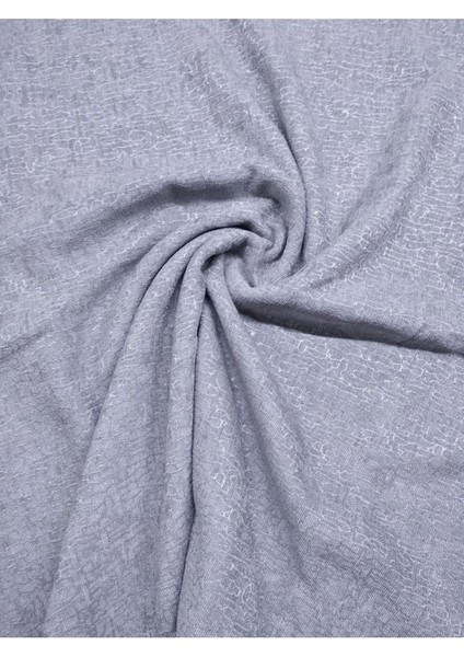 Açık Gri Lüx Gramajlı Jakar Çekyat ve Koltuk Örtüsü, Şönil Kumaş, 215&175 Ölçü