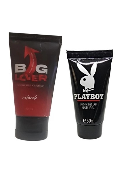 Big Lover Erkeklere Özel 50 ml Jel 50 ml Maximum Strength Hardening Gel For Men + Etkili 50 ml Jel