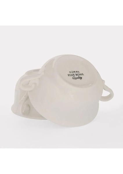 Çift Kulplu Beyaz Porselen Çorba Kasesi 11 Cm, Şık ve Kullanışlı Tasarım fiyatları