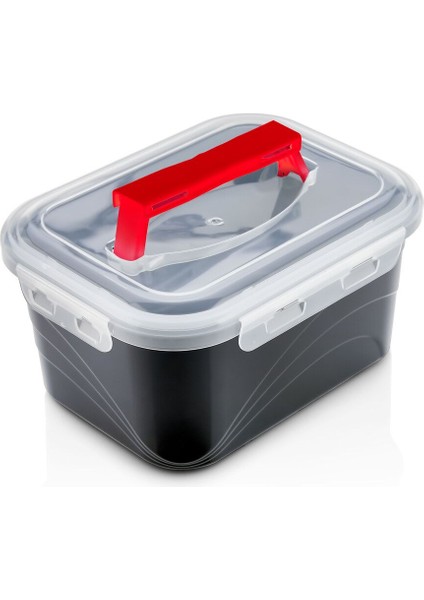 Çok Amaçlı Kapaklı ve Kulplu Saklama Kutusu, Renkli Organizer Seti