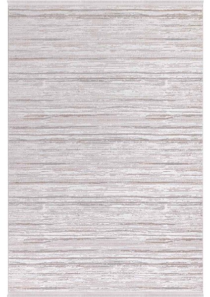 Alaçatı 2606A Gri Krem Yumuşak Dokulu Modern Salon, Mutfak, Oturma, Çocuk Odası Halısı