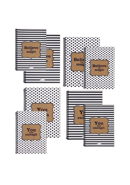 Polka A4 Spiralli 100yp Defter - Çizgisiz - 1 Adet