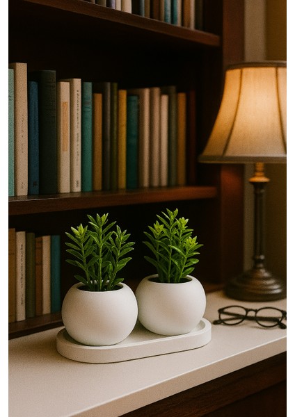 Dekoratif Tepsili Çift Mumluk ve Takı Düzenleyici | 3 Parça Şık Masa Üstü Organizer Seti indirimleri