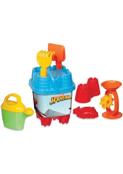 Çocuklar Için Renkli Spiderman Kale Kova Seti, Eğlenceli ve Yaratıcı Oyunlar!