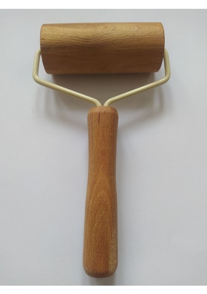 Ahşap Saplı Rulo Hamur Açıcı Merdane, Oklava, Şık ve Dayanıklı Mutfağınız Için fırsatları