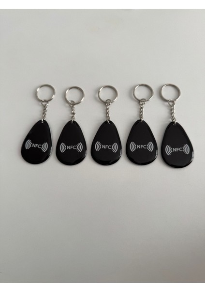 5 Adet NTAG213 Nfc Anahtarlık Boş Nfc Anahtarlık 5 tane nfc anahtarlik modelleri