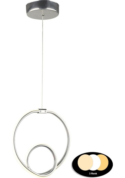 Eğirdir Ledli Krom Avize, Şık ve Modern Aydınlatma Seçeneği fiyatları