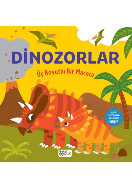 Üç Boyutlu Bir Macera - Dinozorlar (Ciltli)