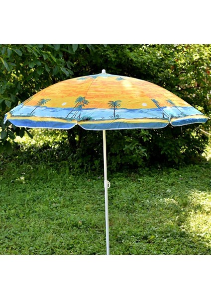 Renkli 160 cm Çok Amaçlı Şemsiye Bahçe, Sahil, Balkon ve Havuz Koruma fırsatları