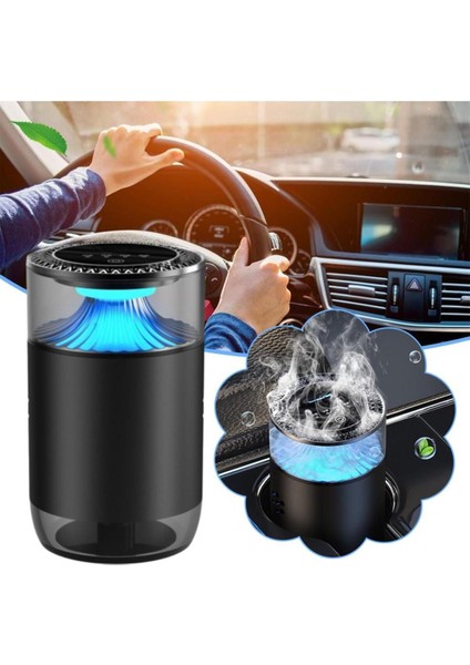 Mini Lüks Araba Hava Spreyi Ortam Lazer LED Aromaterapi Makinesi Yatak Odası Için Taşınabilir