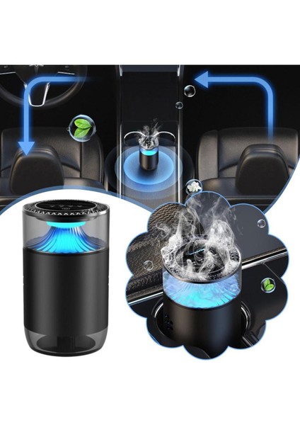 Mini Lüks Araba Hava Spreyi Ortam Lazer LED Aromaterapi Makinesi Yatak Odası Için Taşınabilir fiyatları