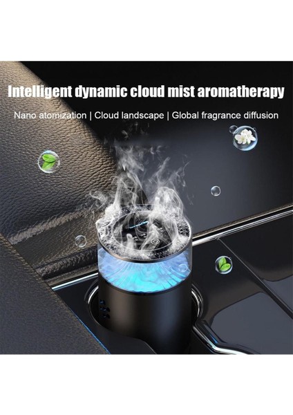 Mini Lüks Araba Hava Spreyi Ortam Lazer LED Aromaterapi Makinesi Yatak Odası Için Taşınabilir fırsatları