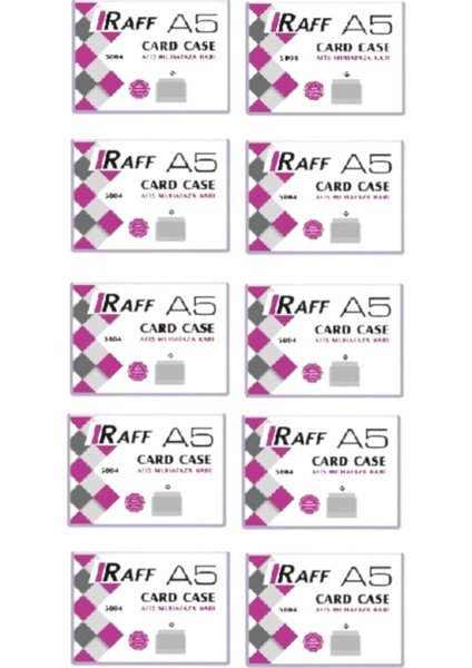 Afiş Muhafaza Kabı A/5 ( 10 Adet )