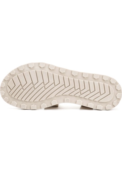 Kadın Antik Bej Cırt Bantlı Hakiki Deri Sandalet indirimleri