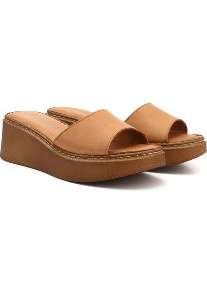 Kadın Taba Antik Dolgu Taban Hakiki Deri Terlik fiyatları