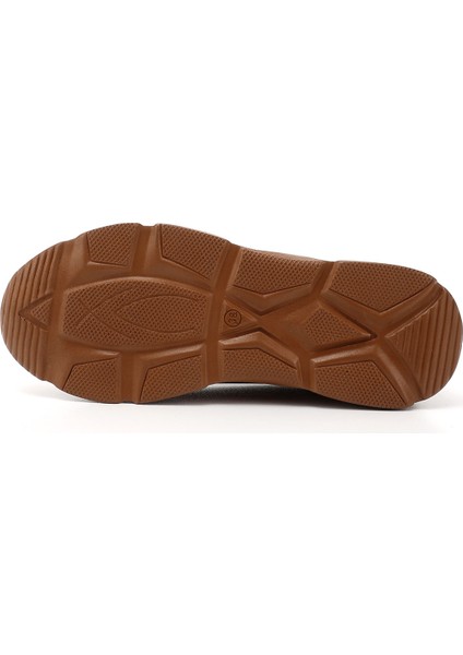 Kadın Bağcıklı Dolgu Taban Hakiki Deri Sneaker fırsatları