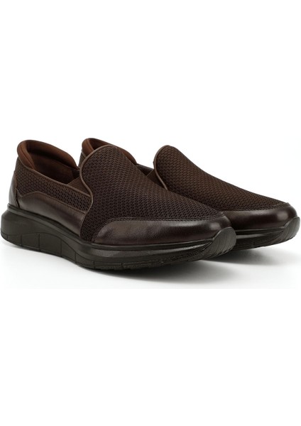Erkek Kahve Antik Hakiki Deri Comfort Ayakkabı fiyatları