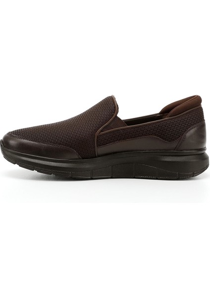 Erkek Kahve Antik Hakiki Deri Comfort Ayakkabı modelleri