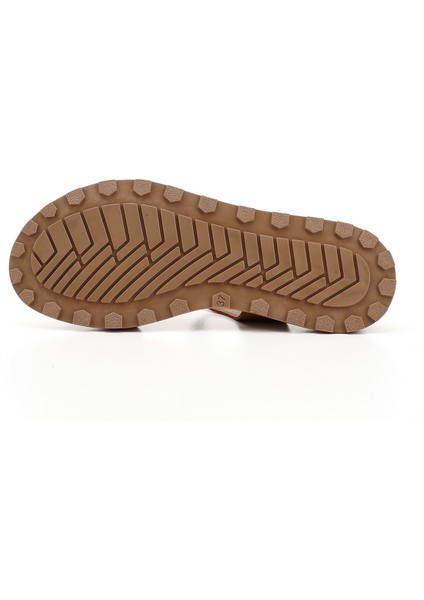 Kadın Taba Antik Cırt Bantlı Hakiki Deri Sandalet indirimleri