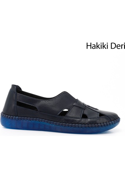 Gön Hakiki Deri Kadın Günlük Ayakkabı 42439