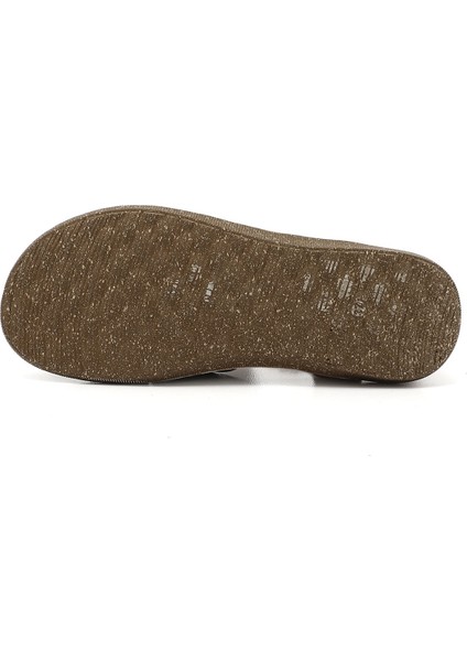 Kadın Siyah Dolgu Topuk Hakiki Deri Sandalet fırsatları