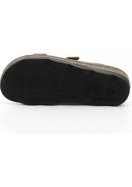 Kadın Vizon Tokalı Dolgu Topuk Comfort Terlik indirimleri