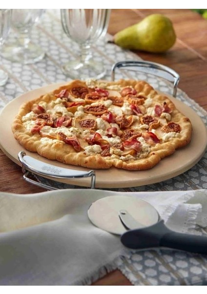 6690 Pizza Cutter – Paslanmaz Çelik Pizza Kesici (10 cm Bıçak; Kaymaz Kulp; Fırın & Izgara Uyumlu) fırsatları