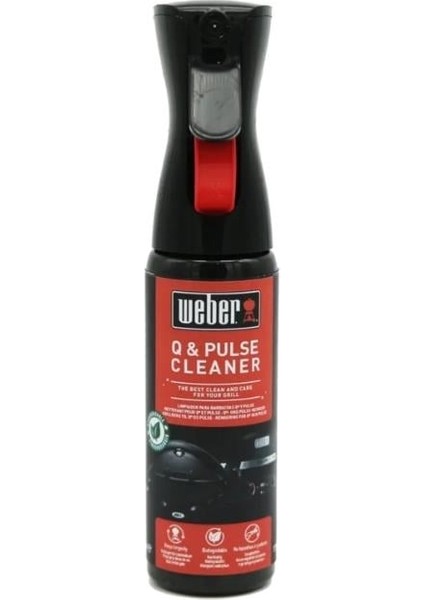 17874 Q & Pulse 300 ML Çevre Dostu Barbekü Temizleyici Sprey – Elektrikli Mangal Için Özel Formül