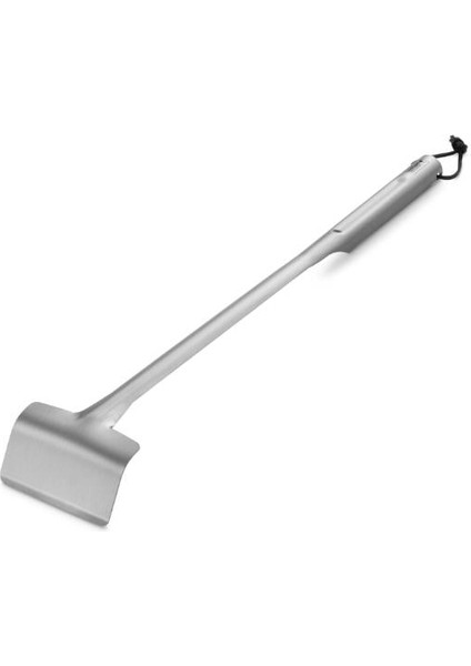 7649 Charcoal Rake – Kömür Tırmığı (Paslanmaz Çelik; 115° Açılı Bıçak; 18″–26″ Kömürlü Weber Uyumlu)