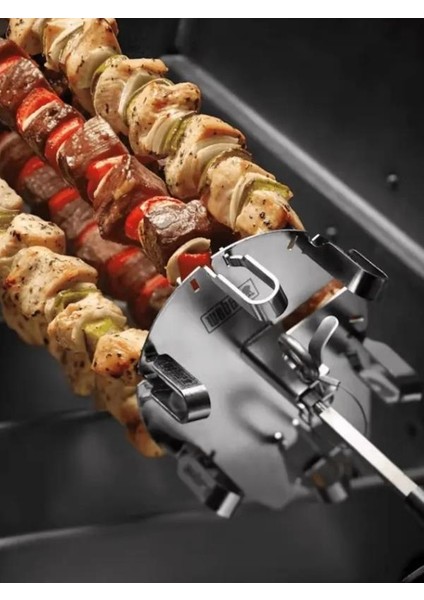 Crafted Rotisserie Skewer Set 7685 – Gourmet Bbq System Paslanmaz Çelik | 6 Adet 40,64 cm Şiş | Bulaşık Makinesinde Yıkanabilir fırsatları