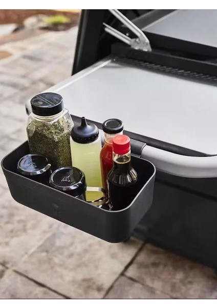 3400105 Works Snap‑on Condiment Holder – Baharatlık Cam Dolgulu Naylon, Weber Works™ Uyumlu fırsatları