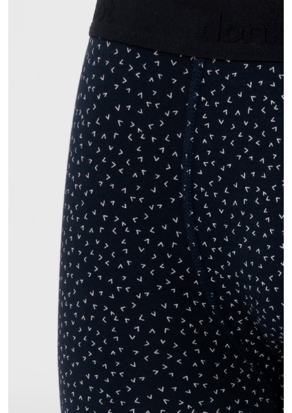 Desenli Uzun Paçalı Likralı Erkek Boxer 1014 modelleri