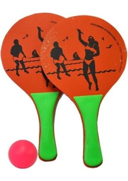 Çocuklar Için Renkli Raket ve Tahta Oyun Seti, Eğlence Dolu Yaz Aktiviteleri fiyatları