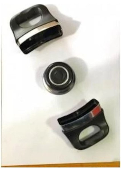 Kulp ve Tutamak Takımı, Kırmızı, 3 Parça, Uyumlu ve Kullanışlı Mutfak Aksesuarı