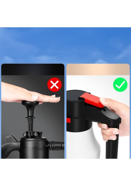 Mio SPR1 Otomatik 1.5L Yüksek Basınçlı Araç Yıkama Köpük Püskürtme Pompası