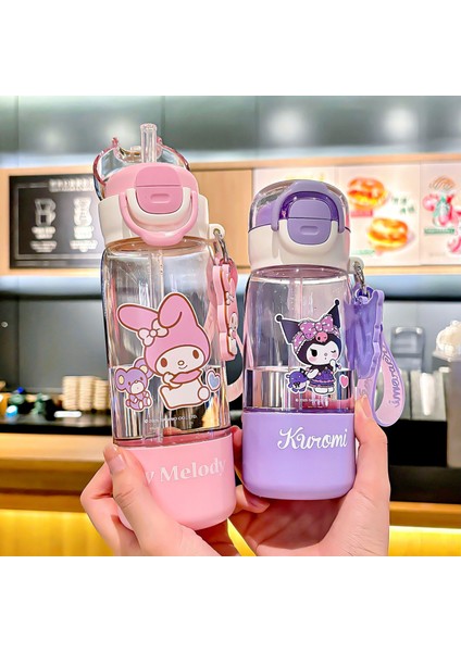 Yeni Sanrio Yüksek Yüzlü Sevimli Kız Pipet Su Bardağı (Yurt Dışından) modelleri