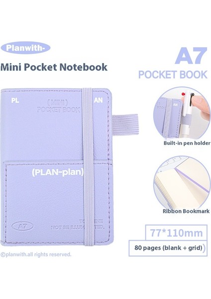 Mini A7 Öğrenci Cep Kitabı El Kitabı (Yurt Dışından)