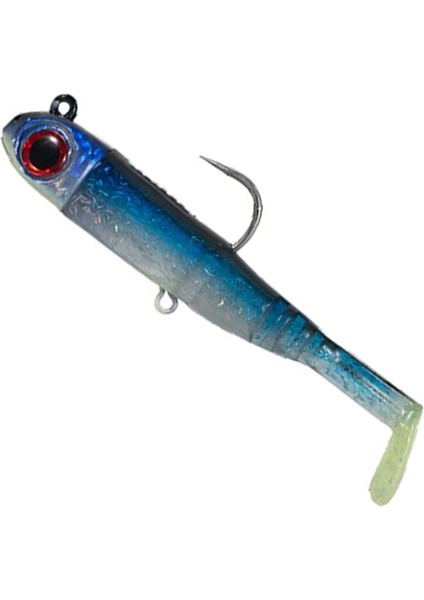 Seabor Lily Shad 2+1 14CM 150GR Silikon Yem