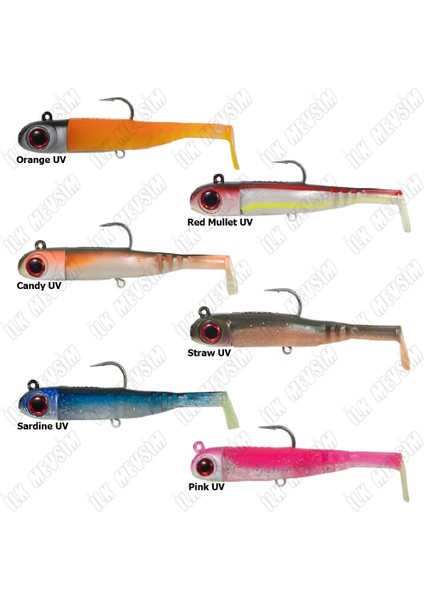 Seabor Lily Shad 2+1 13,5cm 125GR Silikon Yem fiyatları