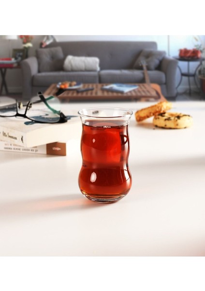 Renkli Çiftli Çay Bardağı Seti, Şık ve Dayanıklı Tasarım