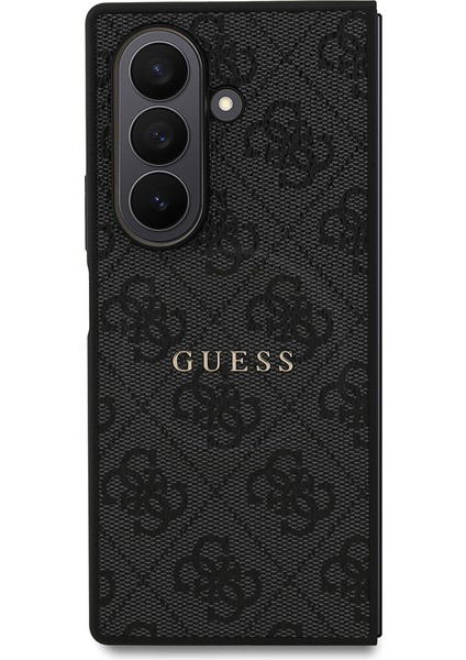 Galaxy Z Fold 7 Uyumlu Kılıf Guess Lisanslı M-Safe Özellikli 4g Desen Yazı Logolu Kapak Siyah fiyatları
