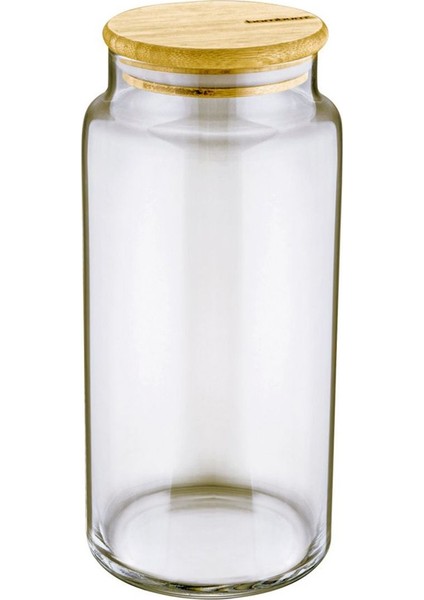 Kahverengi 1300 ml Cam Saklama Kabı, Pratik ve Şık Depolama Çözümü