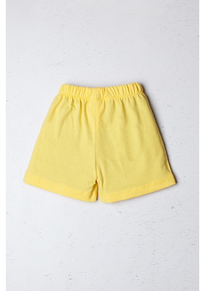 Kız Çocuk Şort Esnek Bel Basic Rahat Kalıp modelleri