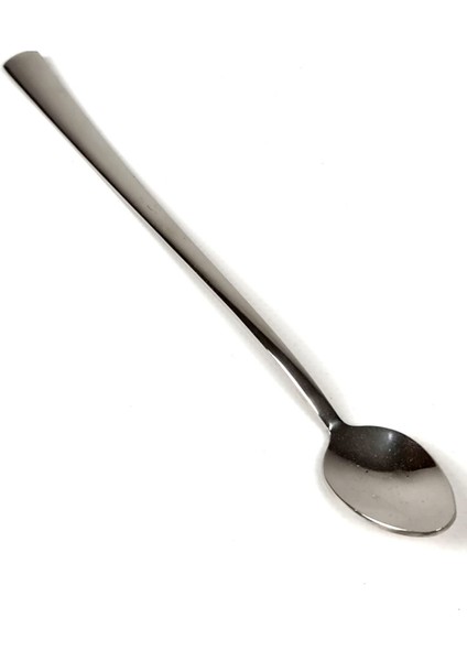 Uzun Paslanmaz Çelik Kokteyl Kaşığı 22,5cm, Dayanıklı ve Şık Tasarım