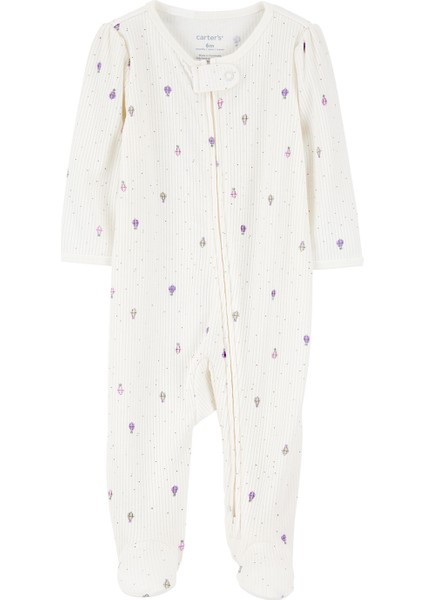 Kız Bebek Ekru Uyku Tulumu