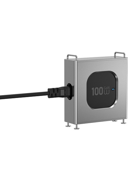 WI-G013 Warrior Serisi Gan Tech Hızlı Şarj Özellikli Şarj Başlığı 100W Siyah fiyatları