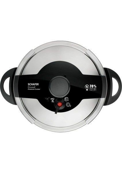 Grand Düdüklü Tencere 12 L Siyah fiyatları