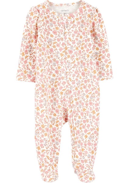 Kız Bebek Ekru Uyku Tulumu